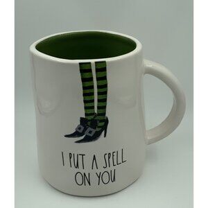 Rae Dunn I Put A Spell On You Mug With Green Interior